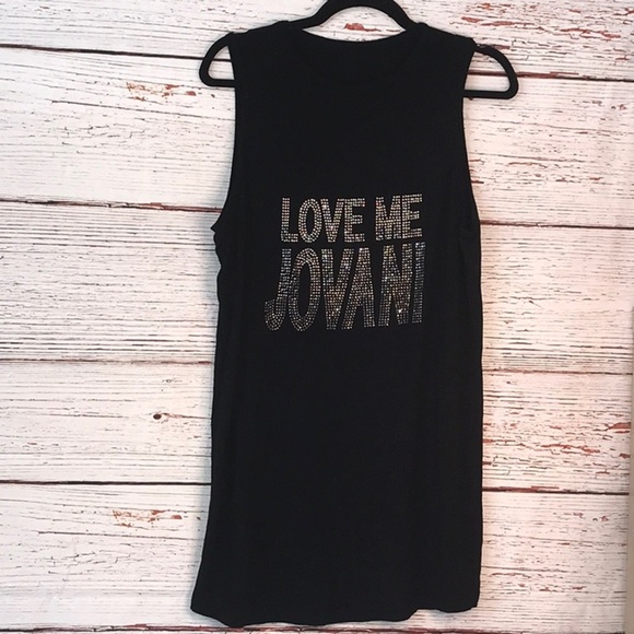 Jovani tank top long with sparkles - Picture 1 of 8